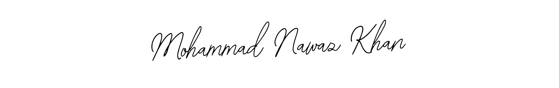 Create a beautiful signature design for name Mohammad Nawaz Khan. With this signature (Bearetta-2O07w) fonts, you can make a handwritten signature for free. Mohammad Nawaz Khan signature style 12 images and pictures png
