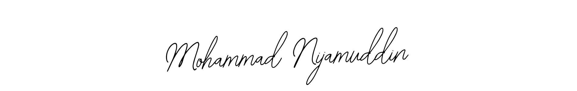 Mohammad Nijamuddin stylish signature style. Best Handwritten Sign (Bearetta-2O07w) for my name. Handwritten Signature Collection Ideas for my name Mohammad Nijamuddin. Mohammad Nijamuddin signature style 12 images and pictures png