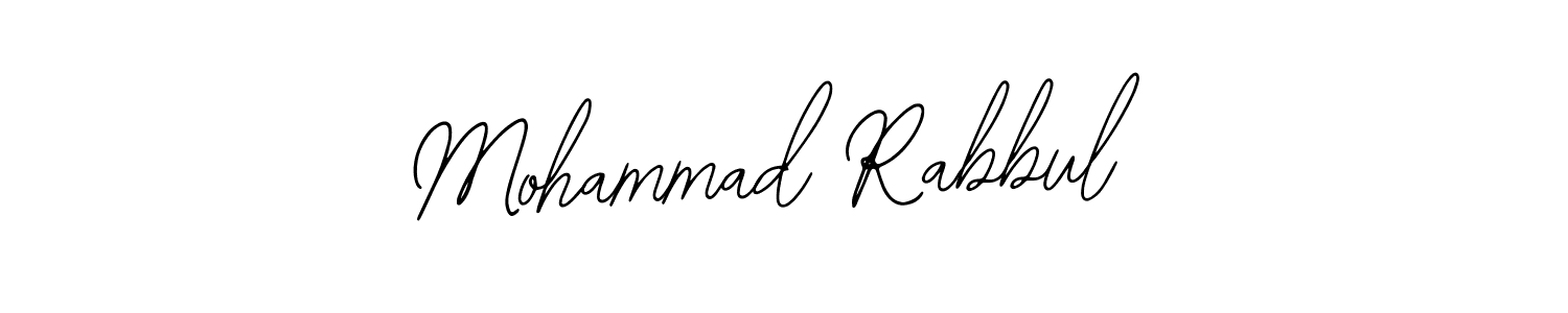 You should practise on your own different ways (Bearetta-2O07w) to write your name (Mohammad Rabbul) in signature. don't let someone else do it for you. Mohammad Rabbul signature style 12 images and pictures png