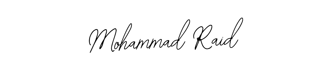 Make a beautiful signature design for name Mohammad Raid. With this signature (Bearetta-2O07w) style, you can create a handwritten signature for free. Mohammad Raid signature style 12 images and pictures png