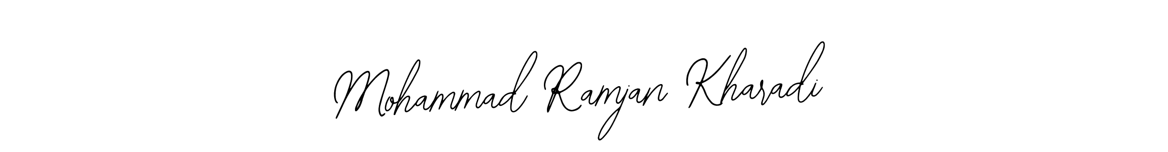 Once you've used our free online signature maker to create your best signature Bearetta-2O07w style, it's time to enjoy all of the benefits that Mohammad Ramjan Kharadi name signing documents. Mohammad Ramjan Kharadi signature style 12 images and pictures png