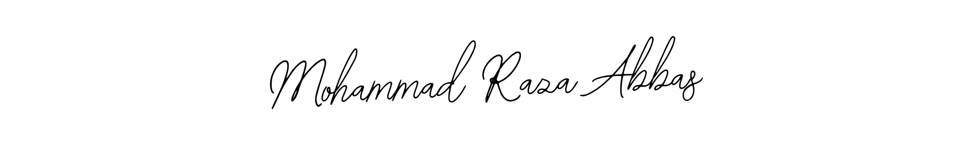Make a beautiful signature design for name Mohammad Raza Abbas. Use this online signature maker to create a handwritten signature for free. Mohammad Raza Abbas signature style 12 images and pictures png