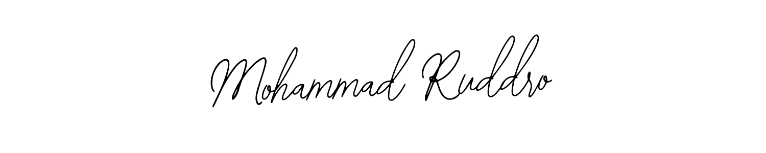 The best way (Bearetta-2O07w) to make a short signature is to pick only two or three words in your name. The name Mohammad Ruddro include a total of six letters. For converting this name. Mohammad Ruddro signature style 12 images and pictures png