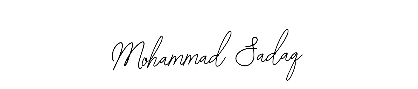 Make a beautiful signature design for name Mohammad Sadaq. Use this online signature maker to create a handwritten signature for free. Mohammad Sadaq signature style 12 images and pictures png
