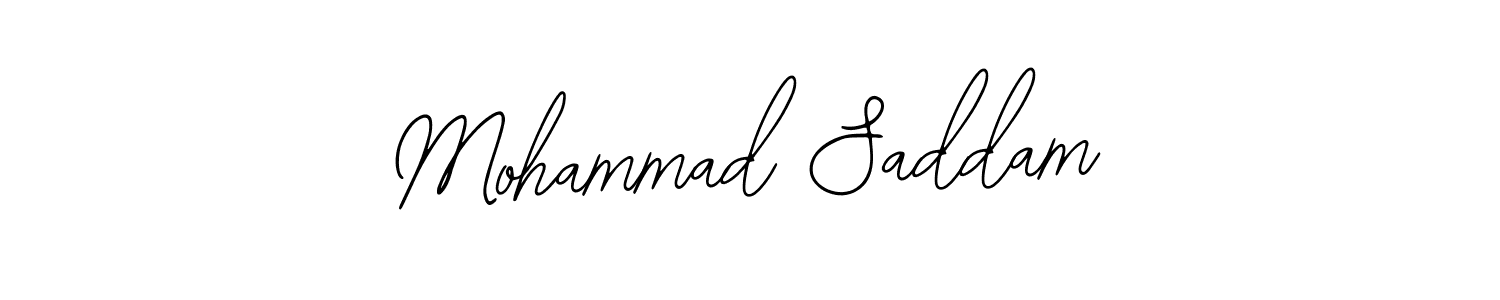 Make a beautiful signature design for name Mohammad Saddam. Use this online signature maker to create a handwritten signature for free. Mohammad Saddam signature style 12 images and pictures png
