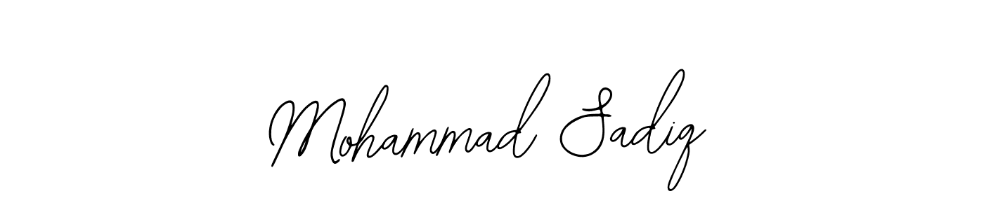 Also You can easily find your signature by using the search form. We will create Mohammad Sadiq name handwritten signature images for you free of cost using Bearetta-2O07w sign style. Mohammad Sadiq signature style 12 images and pictures png