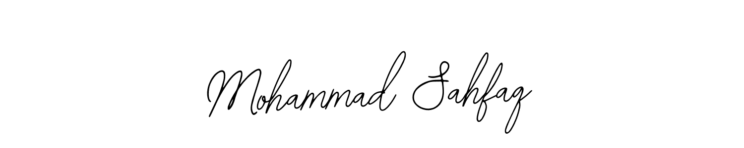 How to make Mohammad Sahfaq signature? Bearetta-2O07w is a professional autograph style. Create handwritten signature for Mohammad Sahfaq name. Mohammad Sahfaq signature style 12 images and pictures png