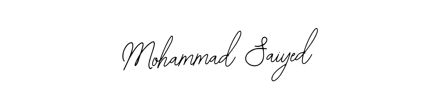 Make a beautiful signature design for name Mohammad Saiyed. With this signature (Bearetta-2O07w) style, you can create a handwritten signature for free. Mohammad Saiyed signature style 12 images and pictures png