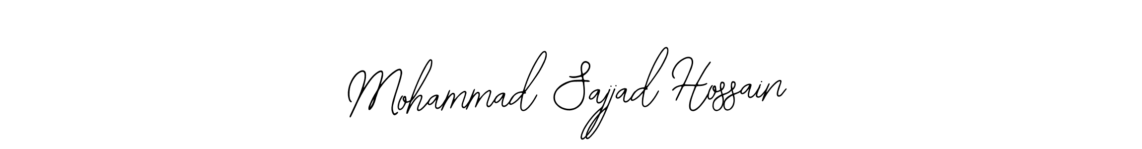 This is the best signature style for the Mohammad Sajjad Hossain name. Also you like these signature font (Bearetta-2O07w). Mix name signature. Mohammad Sajjad Hossain signature style 12 images and pictures png