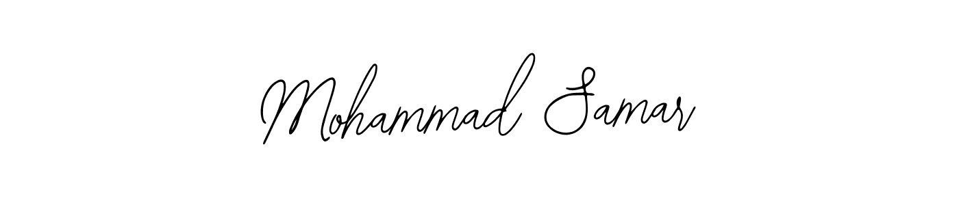 if you are searching for the best signature style for your name Mohammad Samar. so please give up your signature search. here we have designed multiple signature styles  using Bearetta-2O07w. Mohammad Samar signature style 12 images and pictures png