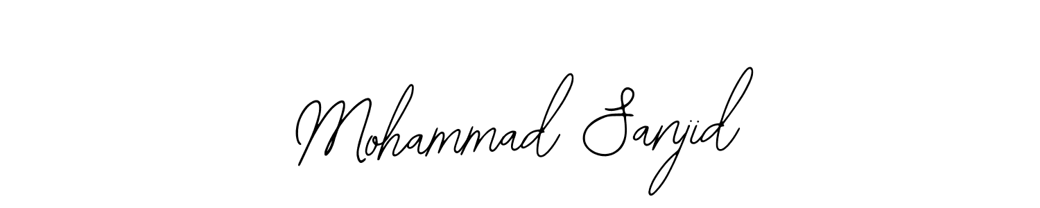 Once you've used our free online signature maker to create your best signature Bearetta-2O07w style, it's time to enjoy all of the benefits that Mohammad Sanjid name signing documents. Mohammad Sanjid signature style 12 images and pictures png