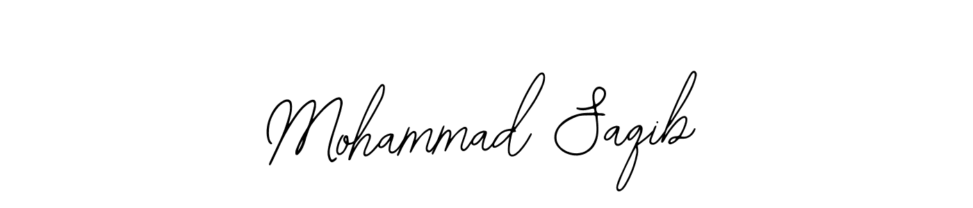 Design your own signature with our free online signature maker. With this signature software, you can create a handwritten (Bearetta-2O07w) signature for name Mohammad Saqib. Mohammad Saqib signature style 12 images and pictures png