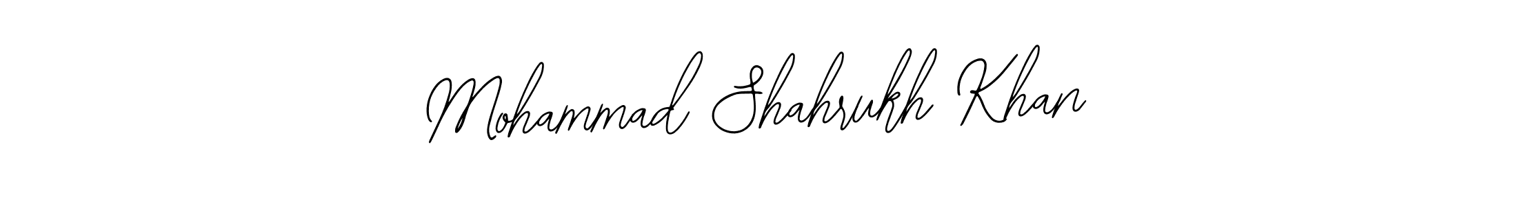 The best way (Bearetta-2O07w) to make a short signature is to pick only two or three words in your name. The name Mohammad Shahrukh Khan include a total of six letters. For converting this name. Mohammad Shahrukh Khan signature style 12 images and pictures png