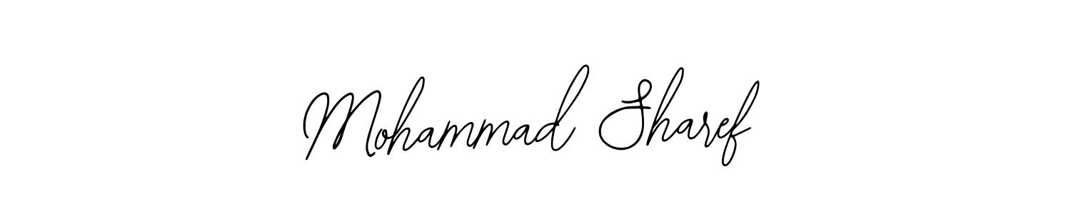 How to Draw Mohammad Sharef signature style? Bearetta-2O07w is a latest design signature styles for name Mohammad Sharef. Mohammad Sharef signature style 12 images and pictures png