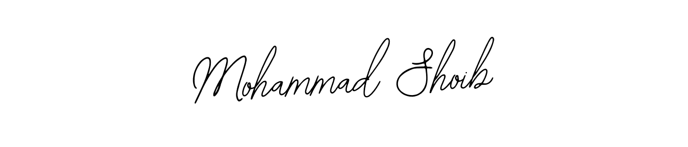 How to Draw Mohammad Shoib signature style? Bearetta-2O07w is a latest design signature styles for name Mohammad Shoib. Mohammad Shoib signature style 12 images and pictures png