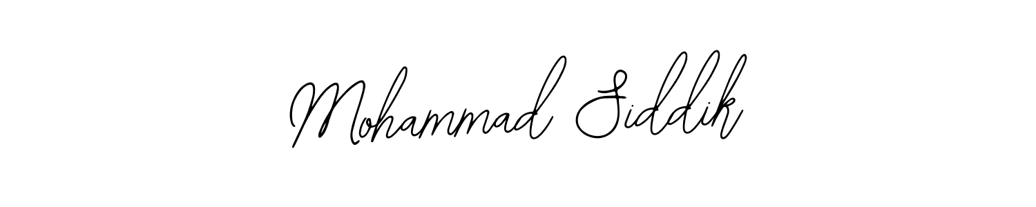 It looks lik you need a new signature style for name Mohammad Siddik. Design unique handwritten (Bearetta-2O07w) signature with our free signature maker in just a few clicks. Mohammad Siddik signature style 12 images and pictures png