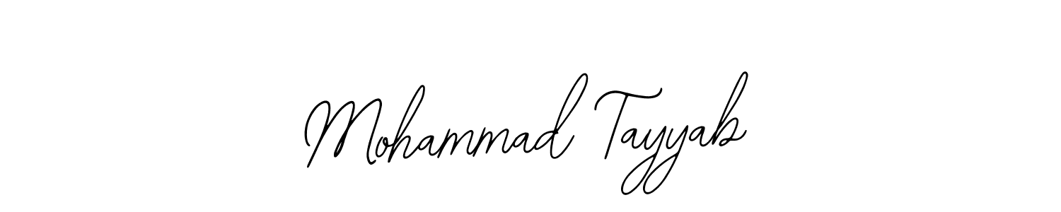 Similarly Bearetta-2O07w is the best handwritten signature design. Signature creator online .You can use it as an online autograph creator for name Mohammad Tayyab. Mohammad Tayyab signature style 12 images and pictures png