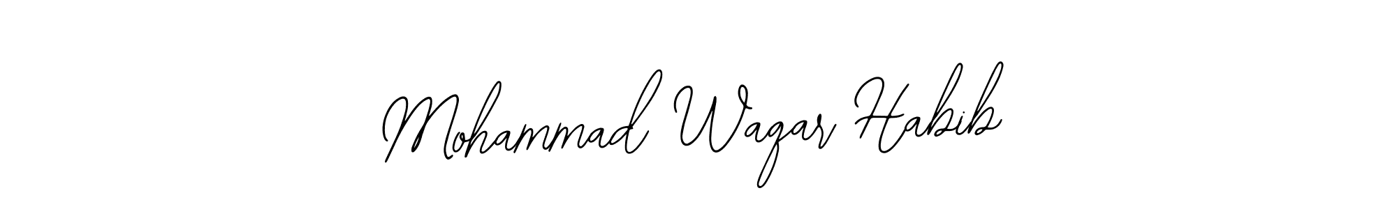 You can use this online signature creator to create a handwritten signature for the name Mohammad Waqar Habib. This is the best online autograph maker. Mohammad Waqar Habib signature style 12 images and pictures png