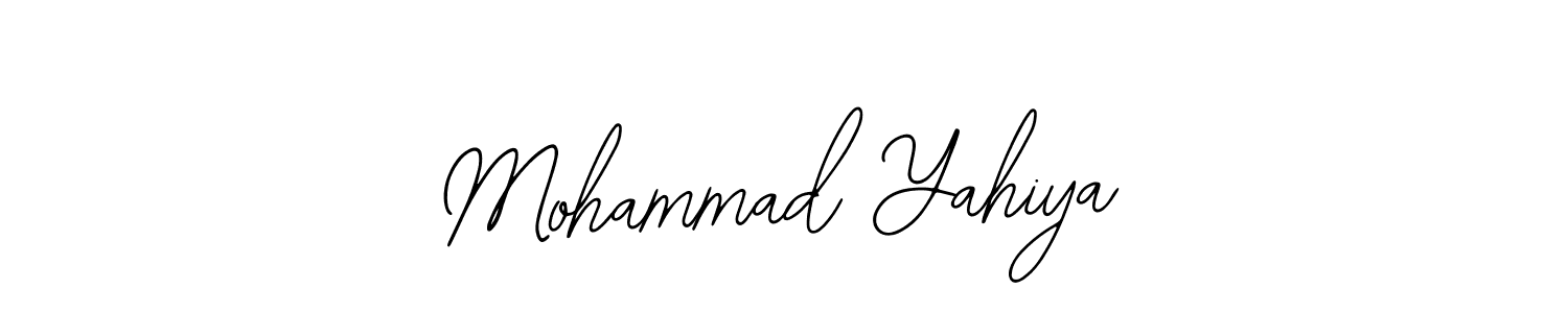 Create a beautiful signature design for name Mohammad Yahiya. With this signature (Bearetta-2O07w) fonts, you can make a handwritten signature for free. Mohammad Yahiya signature style 12 images and pictures png