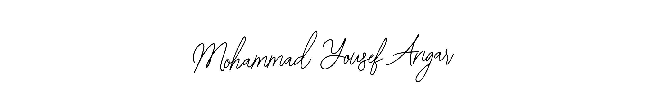 You can use this online signature creator to create a handwritten signature for the name Mohammad Yousef Angar. This is the best online autograph maker. Mohammad Yousef Angar signature style 12 images and pictures png