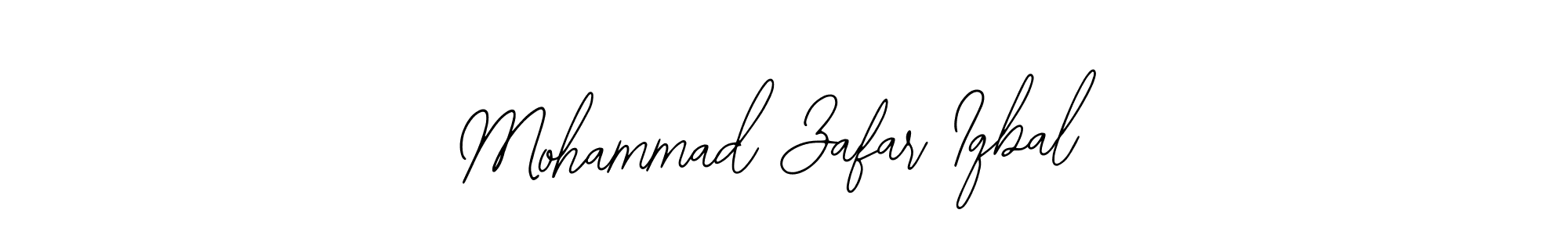 Mohammad Zafar Iqbal stylish signature style. Best Handwritten Sign (Bearetta-2O07w) for my name. Handwritten Signature Collection Ideas for my name Mohammad Zafar Iqbal. Mohammad Zafar Iqbal signature style 12 images and pictures png