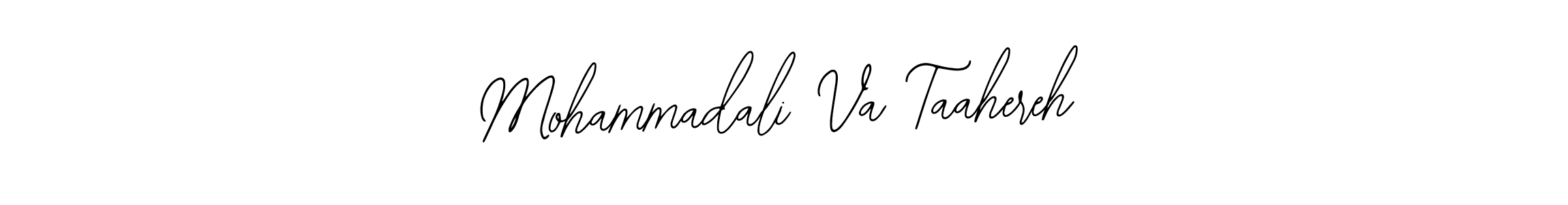 How to make Mohammadali Va Taahereh signature? Bearetta-2O07w is a professional autograph style. Create handwritten signature for Mohammadali Va Taahereh name. Mohammadali Va Taahereh signature style 12 images and pictures png