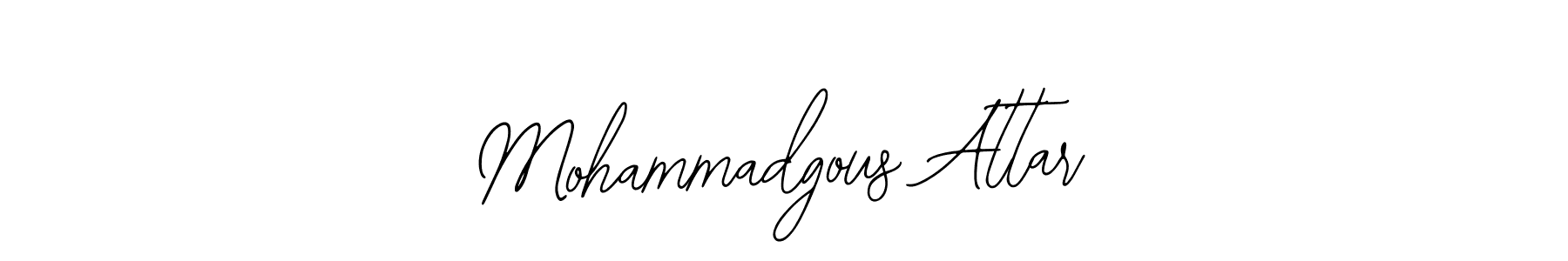 Use a signature maker to create a handwritten signature online. With this signature software, you can design (Bearetta-2O07w) your own signature for name Mohammadgous Attar. Mohammadgous Attar signature style 12 images and pictures png