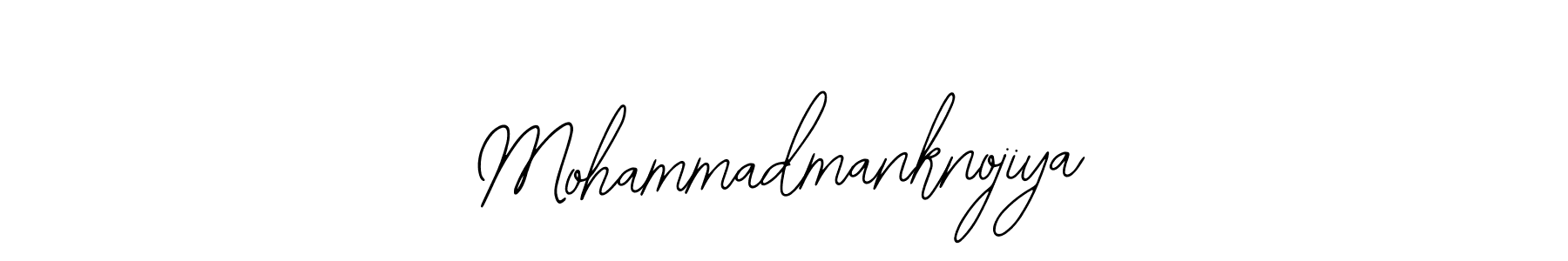 Make a short Mohammadmanknojiya signature style. Manage your documents anywhere anytime using Bearetta-2O07w. Create and add eSignatures, submit forms, share and send files easily. Mohammadmanknojiya signature style 12 images and pictures png