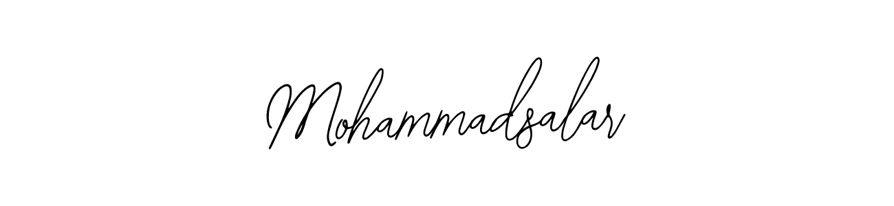 The best way (Bearetta-2O07w) to make a short signature is to pick only two or three words in your name. The name Mohammadsalar include a total of six letters. For converting this name. Mohammadsalar signature style 12 images and pictures png