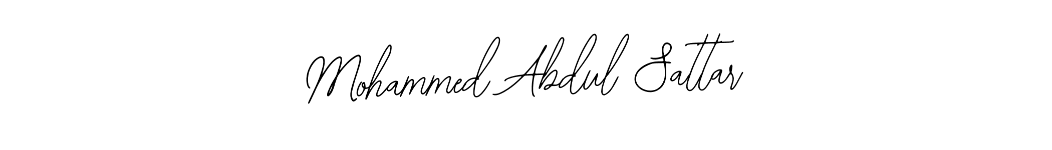 Use a signature maker to create a handwritten signature online. With this signature software, you can design (Bearetta-2O07w) your own signature for name Mohammed Abdul Sattar. Mohammed Abdul Sattar signature style 12 images and pictures png