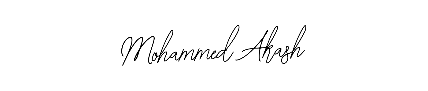 The best way (Bearetta-2O07w) to make a short signature is to pick only two or three words in your name. The name Mohammed Akash include a total of six letters. For converting this name. Mohammed Akash signature style 12 images and pictures png