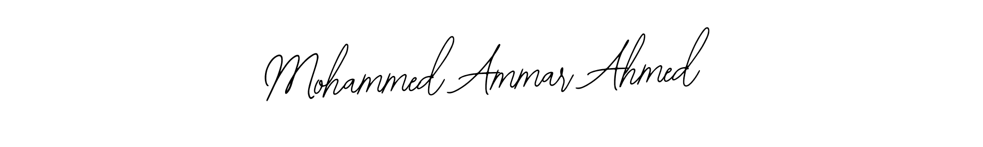 Once you've used our free online signature maker to create your best signature Bearetta-2O07w style, it's time to enjoy all of the benefits that Mohammed Ammar Ahmed name signing documents. Mohammed Ammar Ahmed signature style 12 images and pictures png
