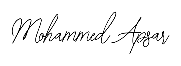 The Bearetta-2O07w typeface gives name Mohammed Apsar a refined look. Suitable for certificates, diplomas, and official verification. Mohammed Apsar signature style 12 images and pictures png