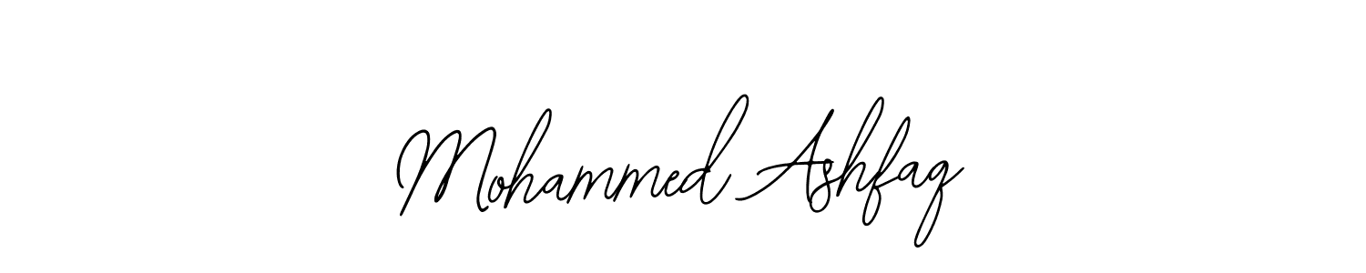 How to make Mohammed Ashfaq signature? Bearetta-2O07w is a professional autograph style. Create handwritten signature for Mohammed Ashfaq name. Mohammed Ashfaq signature style 12 images and pictures png