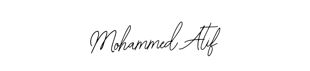 Mohammed Atif stylish signature style. Best Handwritten Sign (Bearetta-2O07w) for my name. Handwritten Signature Collection Ideas for my name Mohammed Atif. Mohammed Atif signature style 12 images and pictures png