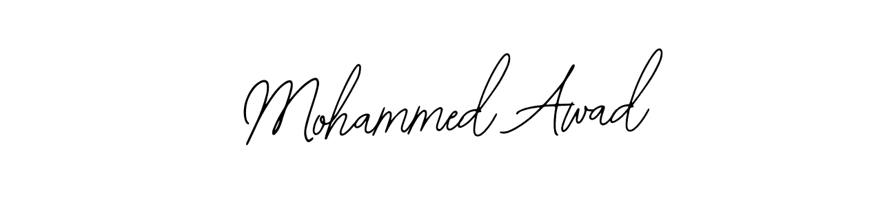 You should practise on your own different ways (Bearetta-2O07w) to write your name (Mohammed Awad) in signature. don't let someone else do it for you. Mohammed Awad signature style 12 images and pictures png