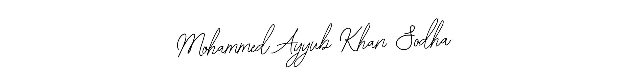 if you are searching for the best signature style for your name Mohammed Ayyub Khan Sodha. so please give up your signature search. here we have designed multiple signature styles  using Bearetta-2O07w. Mohammed Ayyub Khan Sodha signature style 12 images and pictures png