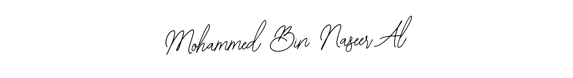 How to make Mohammed Bin Naseer Al name signature. Use Bearetta-2O07w style for creating short signs online. This is the latest handwritten sign. Mohammed Bin Naseer Al signature style 12 images and pictures png