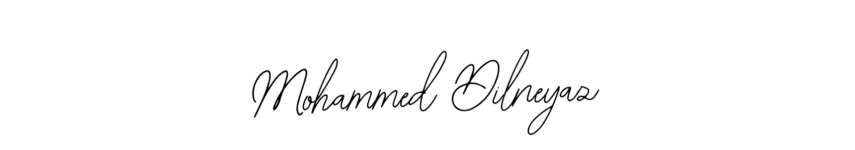 How to make Mohammed Dilneyaz name signature. Use Bearetta-2O07w style for creating short signs online. This is the latest handwritten sign. Mohammed Dilneyaz signature style 12 images and pictures png