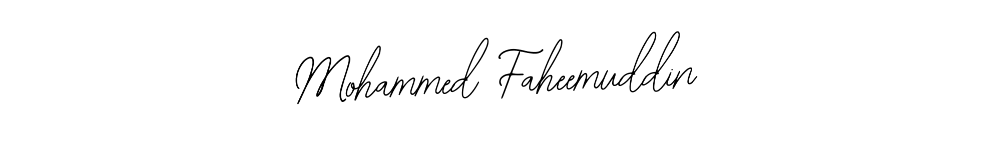 Also we have Mohammed Faheemuddin name is the best signature style. Create professional handwritten signature collection using Bearetta-2O07w autograph style. Mohammed Faheemuddin signature style 12 images and pictures png