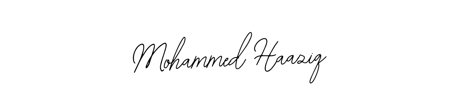 Mohammed Haaziq stylish signature style. Best Handwritten Sign (Bearetta-2O07w) for my name. Handwritten Signature Collection Ideas for my name Mohammed Haaziq. Mohammed Haaziq signature style 12 images and pictures png