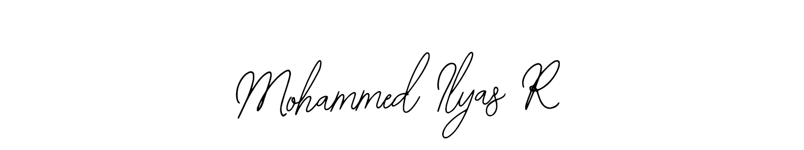 Make a beautiful signature design for name Mohammed Ilyas R. With this signature (Bearetta-2O07w) style, you can create a handwritten signature for free. Mohammed Ilyas R signature style 12 images and pictures png