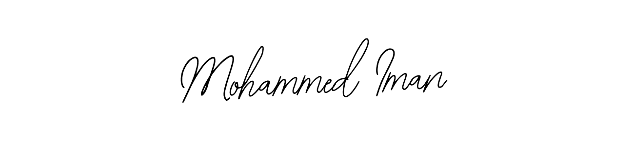 Also we have Mohammed Iman name is the best signature style. Create professional handwritten signature collection using Bearetta-2O07w autograph style. Mohammed Iman signature style 12 images and pictures png