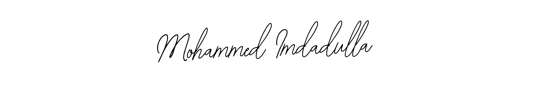 The best way (Bearetta-2O07w) to make a short signature is to pick only two or three words in your name. The name Mohammed Imdadulla include a total of six letters. For converting this name. Mohammed Imdadulla signature style 12 images and pictures png