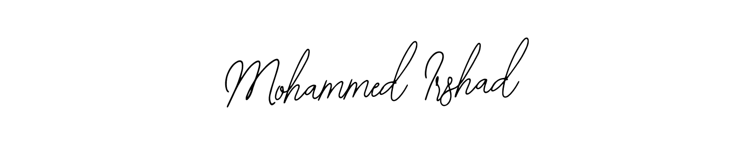 Create a beautiful signature design for name Mohammed Irshad. With this signature (Bearetta-2O07w) fonts, you can make a handwritten signature for free. Mohammed Irshad signature style 12 images and pictures png