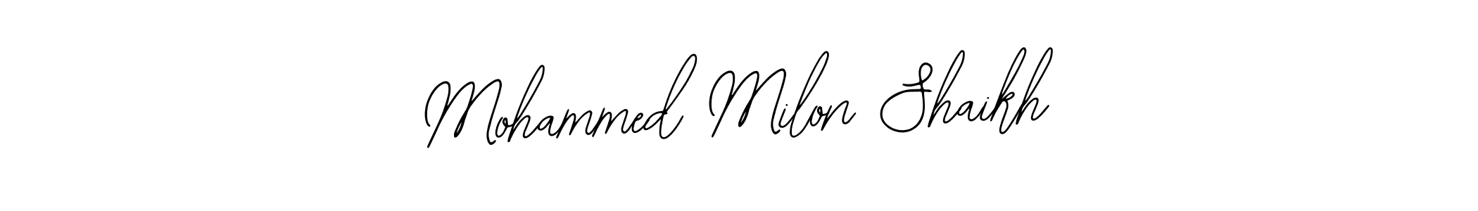 Once you've used our free online signature maker to create your best signature Bearetta-2O07w style, it's time to enjoy all of the benefits that Mohammed Milon Shaikh name signing documents. Mohammed Milon Shaikh signature style 12 images and pictures png