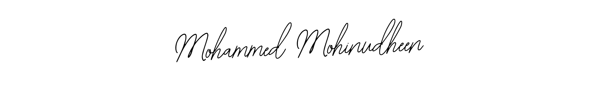 Make a beautiful signature design for name Mohammed Mohinudheen. With this signature (Bearetta-2O07w) style, you can create a handwritten signature for free. Mohammed Mohinudheen signature style 12 images and pictures png