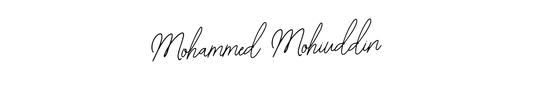 How to make Mohammed Mohiuddin signature? Bearetta-2O07w is a professional autograph style. Create handwritten signature for Mohammed Mohiuddin name. Mohammed Mohiuddin signature style 12 images and pictures png