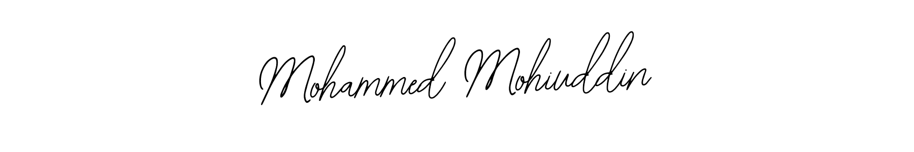 How to make Mohammed Mohiuddin signature? Bearetta-2O07w is a professional autograph style. Create handwritten signature for Mohammed Mohiuddin name. Mohammed Mohiuddin signature style 12 images and pictures png