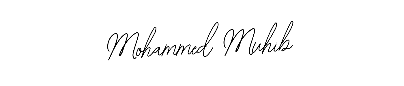 Make a short Mohammed Muhib signature style. Manage your documents anywhere anytime using Bearetta-2O07w. Create and add eSignatures, submit forms, share and send files easily. Mohammed Muhib signature style 12 images and pictures png